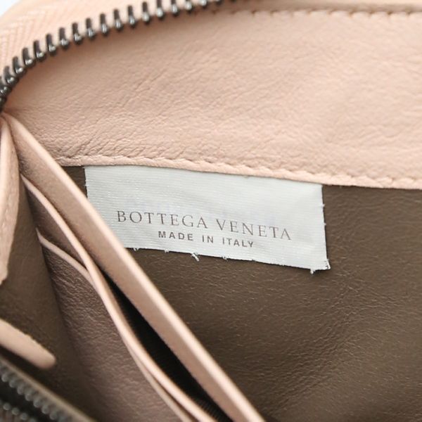 Bottega Veneta V001 N Intrecciato Round Zipper Mesh Eleven Long Wallet — view 7
