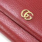 Gucci Long Wallet Double G Continental Red — view 3