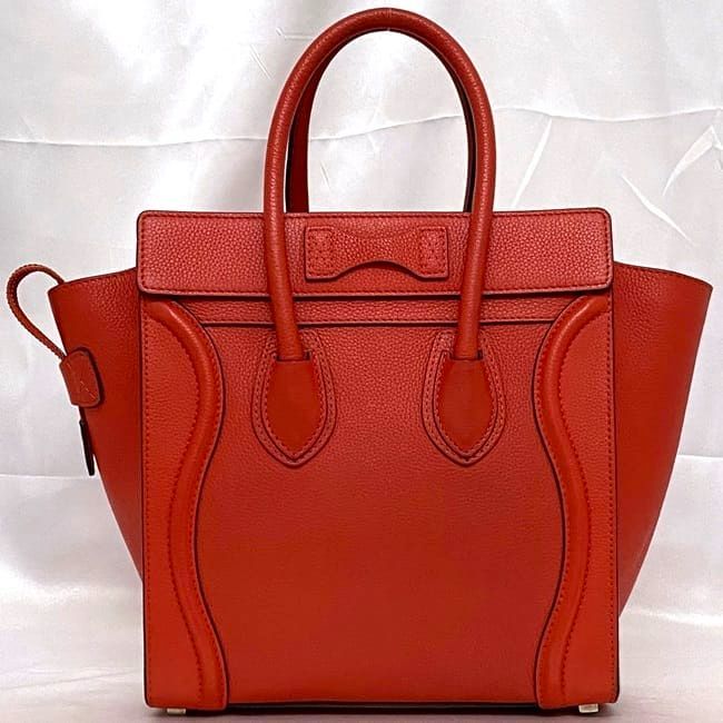 Celine Tote Bag Luggage Nano Shopper — view 3