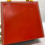 Loewe Handbag Red Yellow Top Handle — view 9