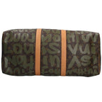 Louis Vuitton Keepall 50 Monogram Graffiti Leather Boston Bag Men — view 4