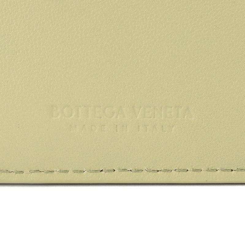 Bottega Veneta Card Case Cles Jit Travertine — view 6