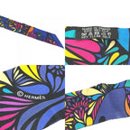 Hermes Scarf Twilly Silk Multicolor — view 9