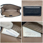Bottega Veneta Lshaped Zipper Document Case Blueblack — view 4