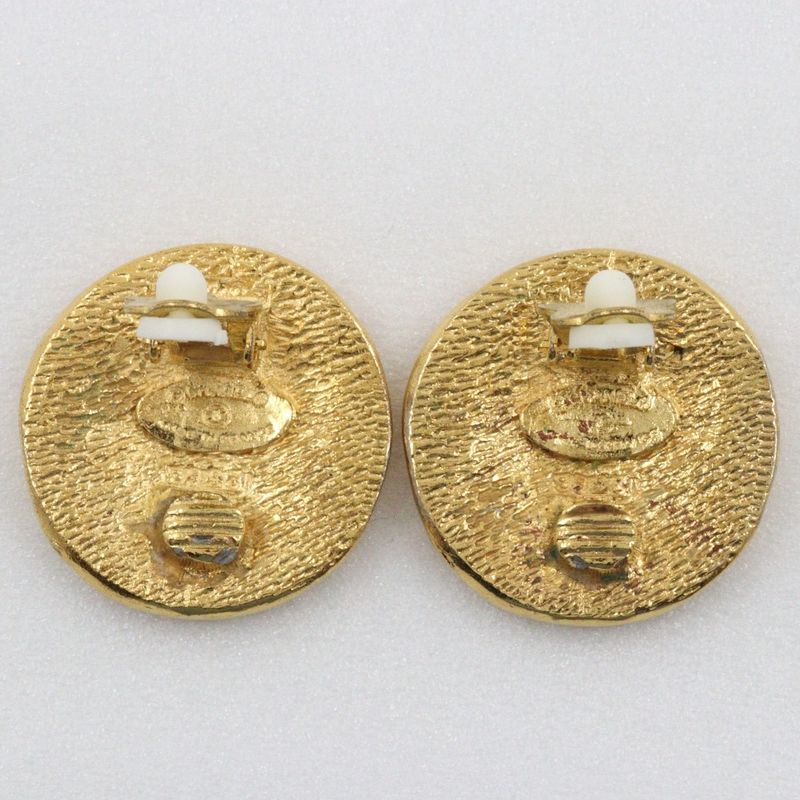 Chanel 31 rue Cambon Vintage Gold Plated 23 g Earrings — view 5