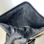 Chanel Caviar Leather Coco Mark Long Wallet Black — view 8