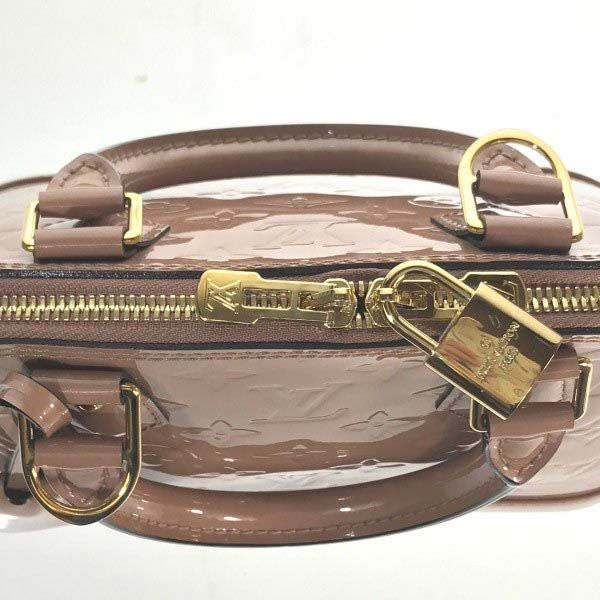 Louis Vuitton Vernis Alma BB Shoulder Bag Rose — view 6
