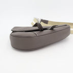 Christian Dior Saddle Body Bag Leather Dark Navy — view 5