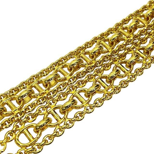 Christian Dior Chain Belt Accessories CD Logo GP — view 7