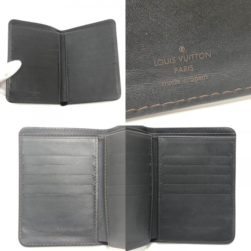 Louis Vuitton Bifold Wallet Leather Cafe — view 7