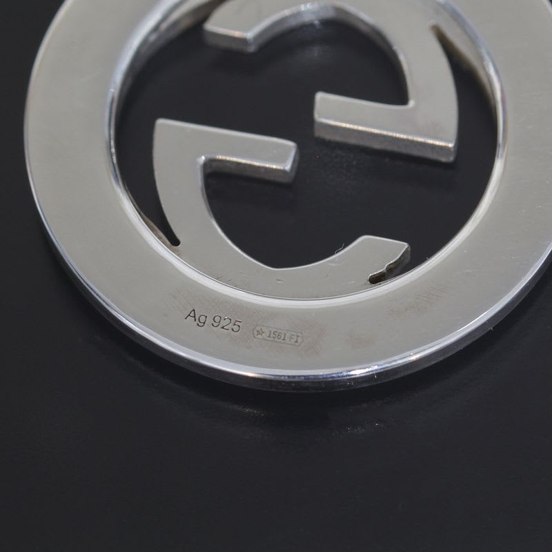 Gucci Necklace Interlocking Silver 925 55 cm E1357 — view 3