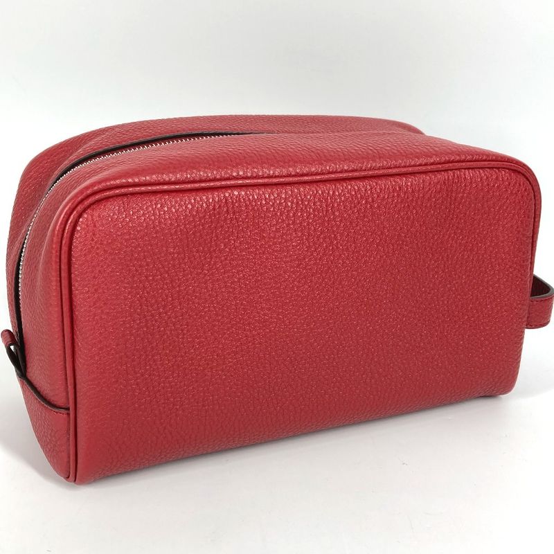 Fendi Second Bag Logo 7 As378 Leather Red — view 7