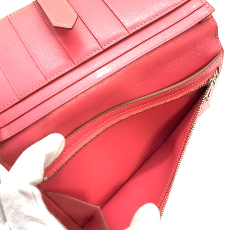 Hermes Bearn Souffle Bi-Fold Long Wallet 11135 — view 8