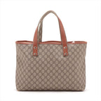 Gucci GG Supreme Tote Bag Brown — view 5