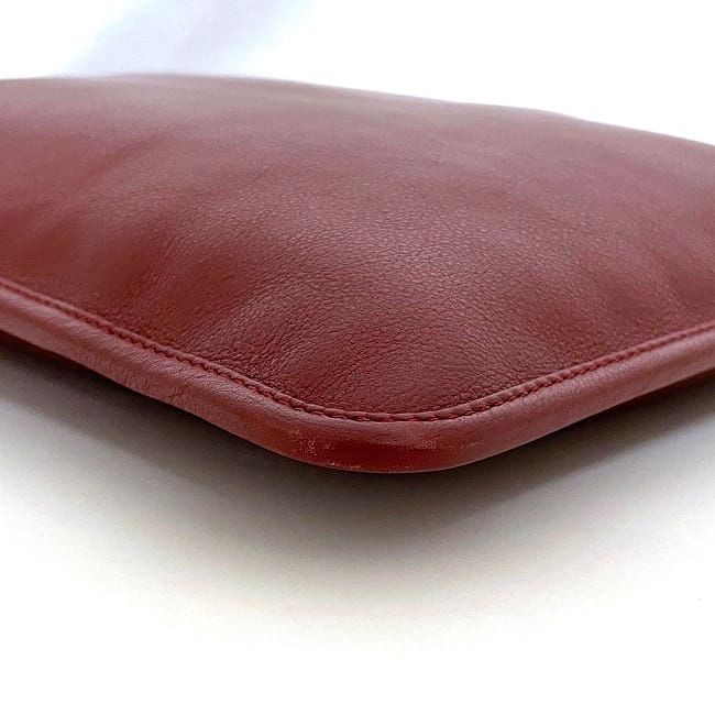 Loewe Shoulder Bag Red Anagram Leather — view 6