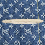Louis Vuitton Scarf NIGO Collaboration Echarpe Shearling Denim Mp2703 — view 4