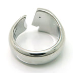 Hermes Carrousel Ring T58 Bleu De France Blue Clous Sel Horse Profile — view 8