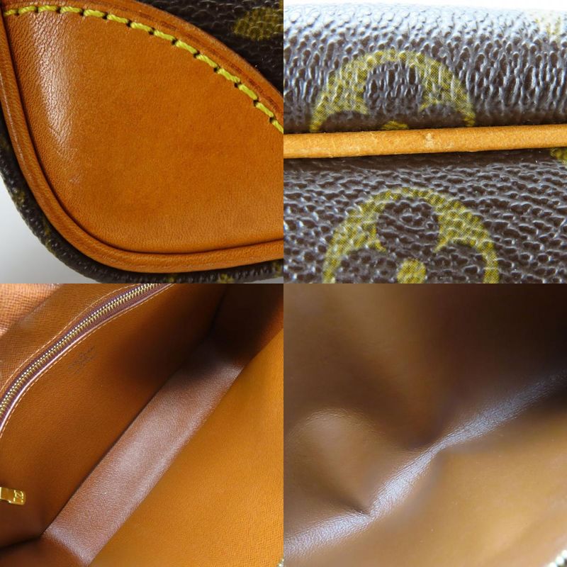 Louis Vuitton Shoulder Bag Trocadero 30 Monogram Nubuck Brown Crossbody — view 8