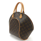 Louis Vuitton Handbag Ellipse MM Monogram Brown Gold Hardware Casual — view 2