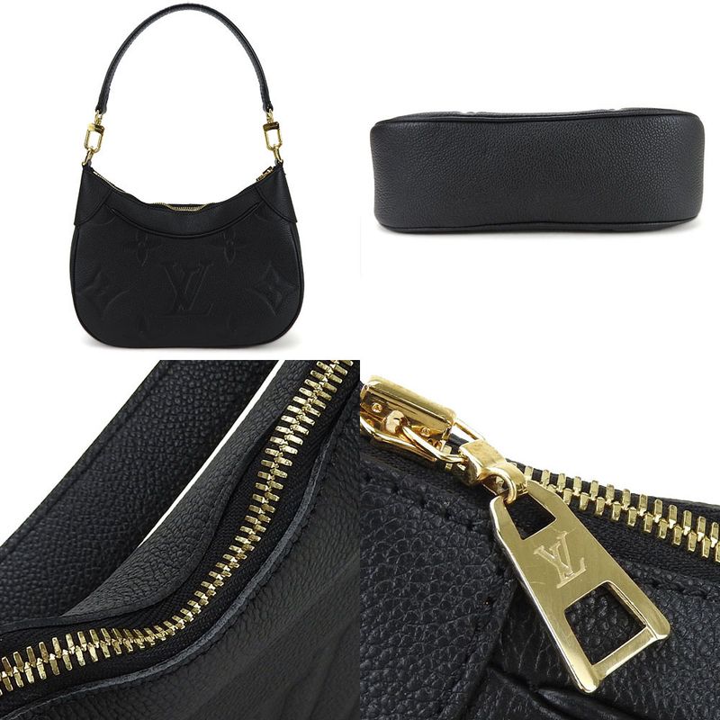Louis Vuitton Bagatelle NM Monogram Empreinte Black Noir Crossbody — view 3