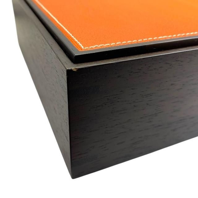 Hermes Playard Wooden Box Accessory Case Interior Rosewood — view 8