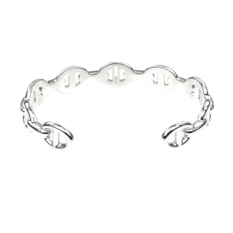 Hermes Chaine Dancre Bangle Anchene ST AG 925 Silver Accessori — view 4
