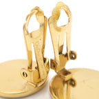Christian Dior Earrings GP Round Logo Germany — view 6