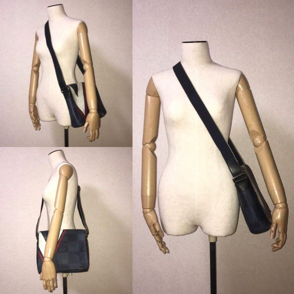 Louis Vuitton Damier Ecobalt District PM NM Shoulder Bag Price Negotiation — view 9