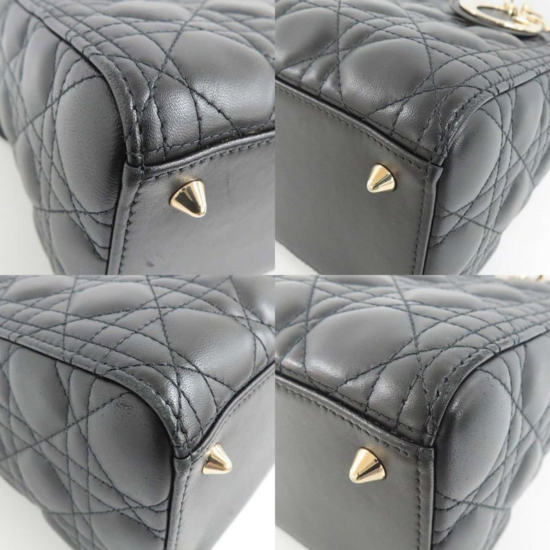 Christian Dior Lady Medium Canaage 2WAY Hand — view 9