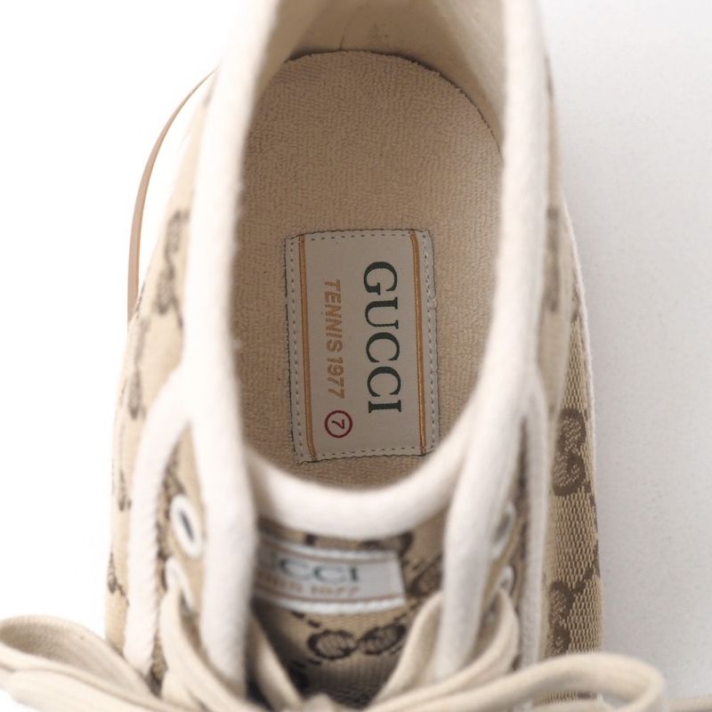 Gucci Tennis 1977 Sneakers Size 7 Shoes GG Pattern High Cut Thick — view 8