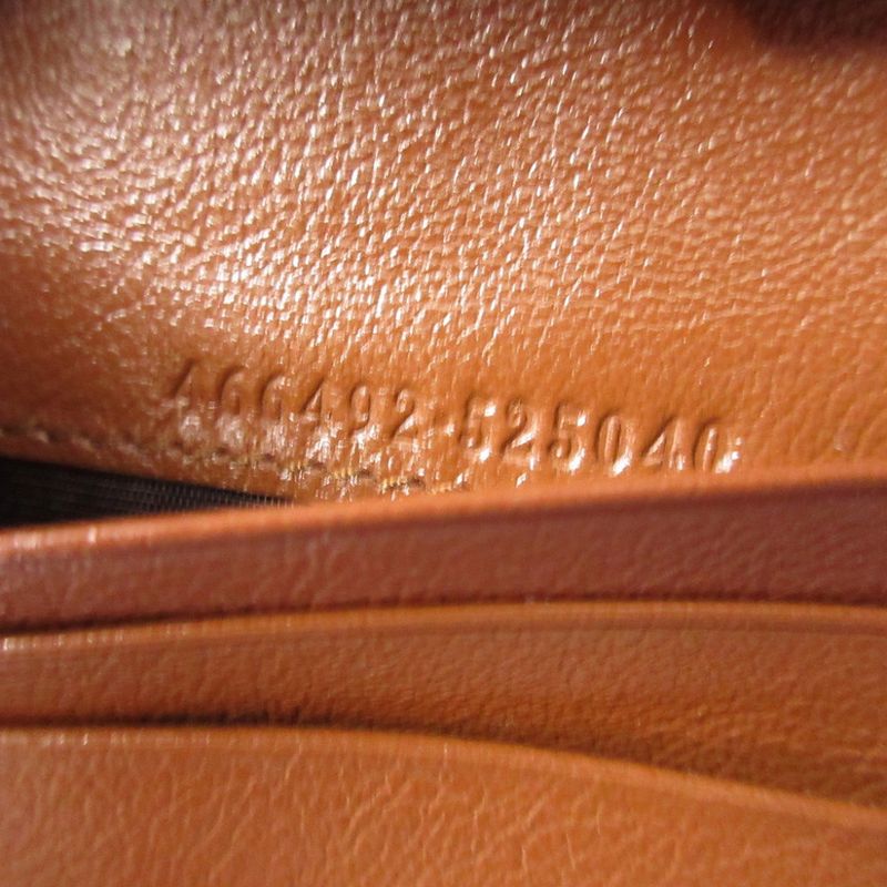Gucci Leather Brown Bifold Wallet 0584 — view 6