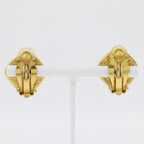 Chanel Coco Mark Vintage Gold Plated 97 a 20.2 g Earrings — view 4
