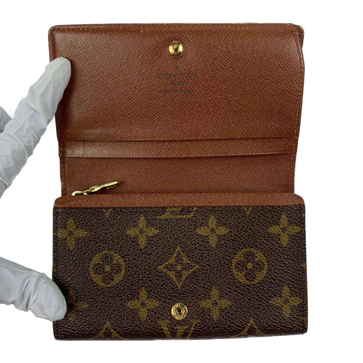 Louis Vuitton Porte Monnaie Bier Tresor Bifold Wallet — view 3