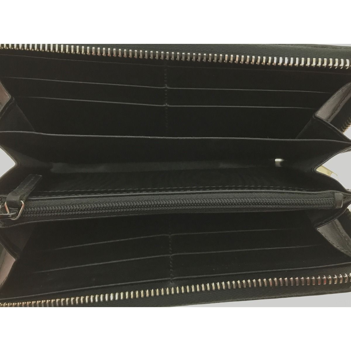 Gucci Blade Logo Long Wallet Black — view 7