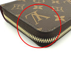 Louis Vuitton Monogram Round Zipper Zippy Wallet Long — view 8