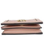 Gucci Bifold Wallet GG Matelasse Leather Pink Gold Hardware Small — view 3