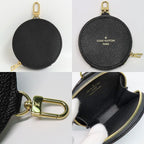 Louis Vuitton Papillon BB Monogram Empreinte 2-Way Handbag Black — view 8