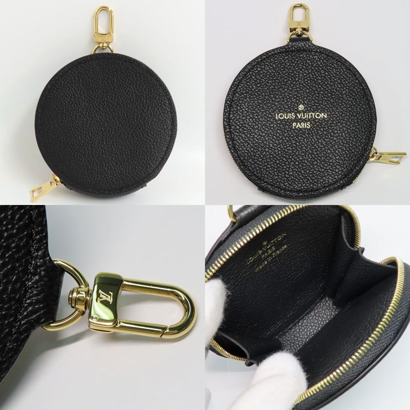 Louis Vuitton Papillon BB Monogram Empreinte 2-Way Handbag Black — view 8