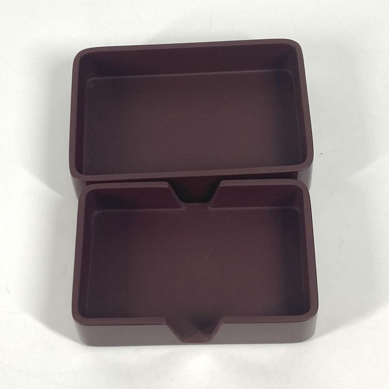 Hermes Small Bag Logo Lacquer Brown — view 8