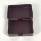 Hermes Small Bag Logo Lacquer Brown — view 8