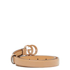 Gucci GG Marmont Belt Size 70/28 Beige Leather — view 4