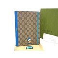 Gucci Disney Collaboration Donald GG Pattern Notebook Notepad Stationery