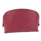 Louis Vuitton Pochette Cosmetic Pouch Epi Red