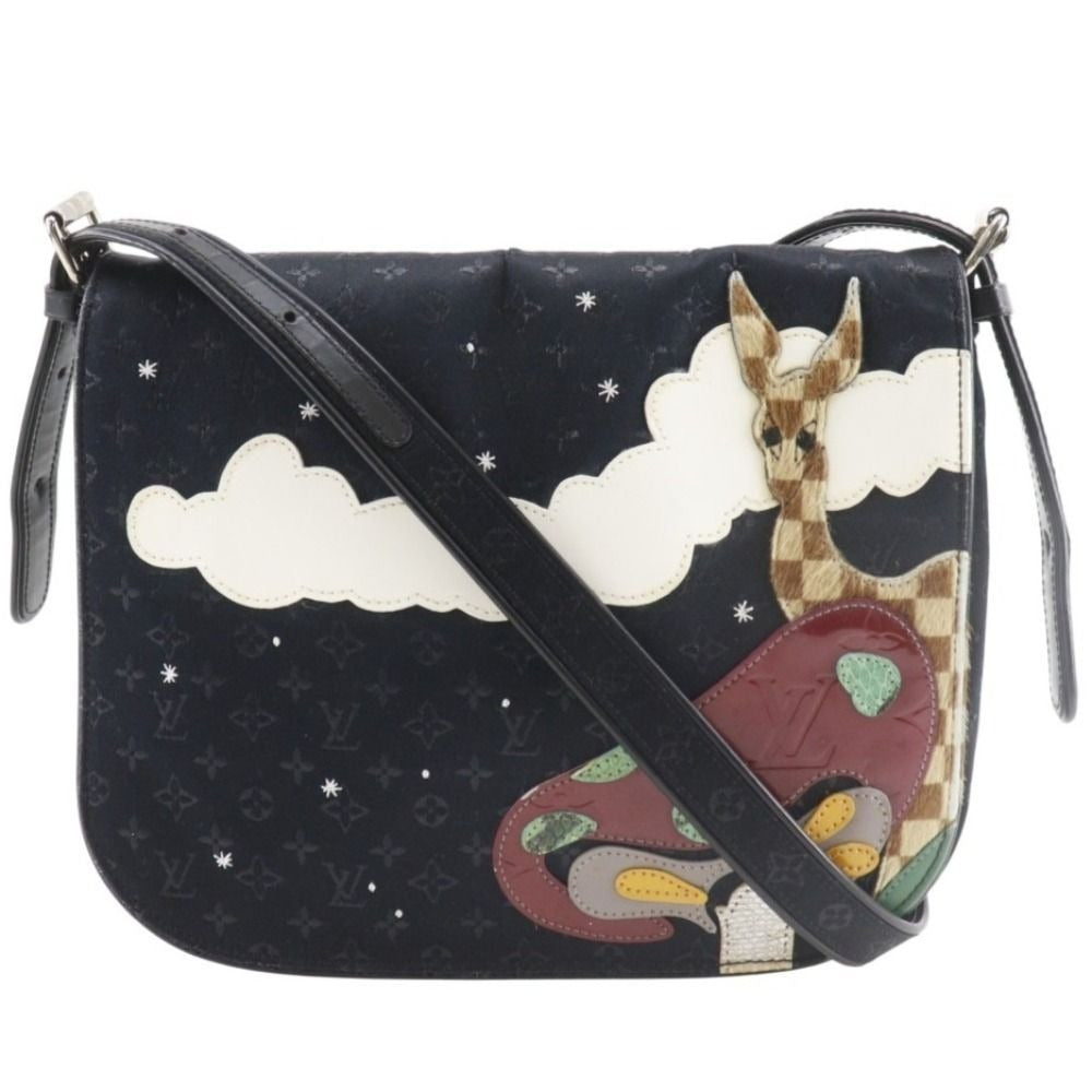 Louis Vuitton Musette Comte de Fait Monogram Satin Vernis Shoulder Bag