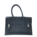 Hermes Drag 32 g Engraved Silver Hardware Handbag Black