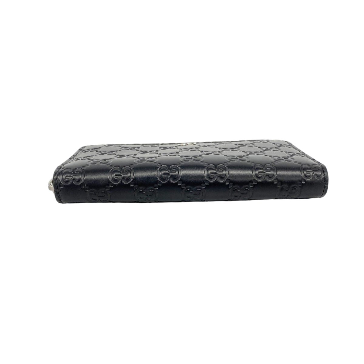 Gucci Wallet Guccissima Leather Black Silver — view 2