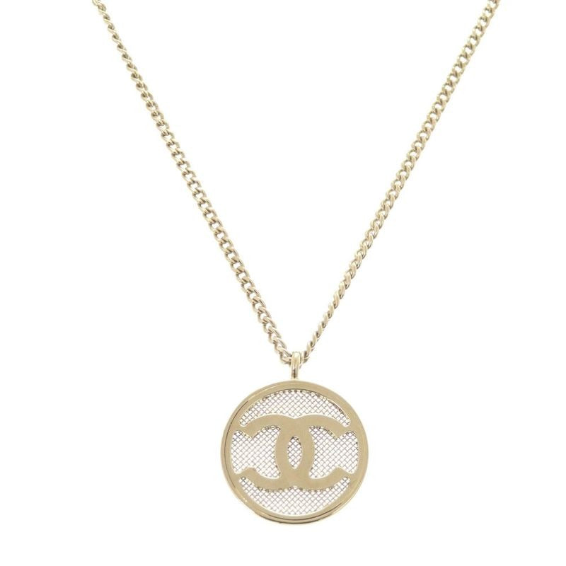 Chanel Coco Mark GP Gold Necklace 0756 — view 2