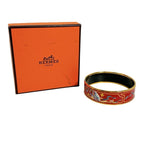 Hermes Bracelet Emile GM Bangle Red