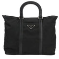 Prada Nylon 2-Way Shoulder Bag Black