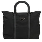 Prada Nylon 2-Way Shoulder Bag Black